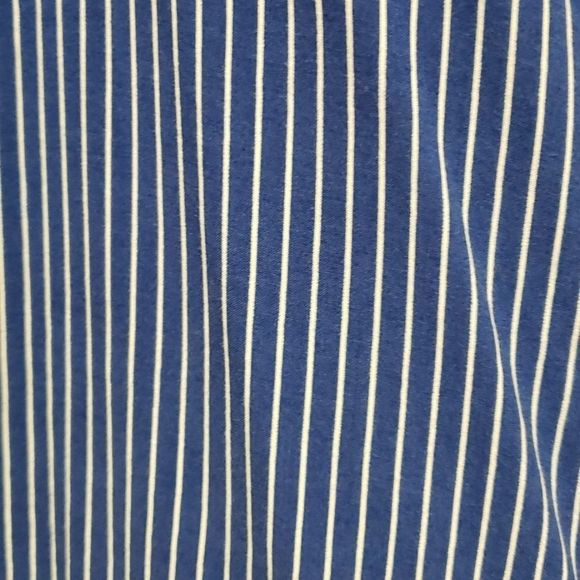 NWOT ๐๐Paper Crane Striped Blue BLOUSE ๐ TOP - Picture 5 of 11